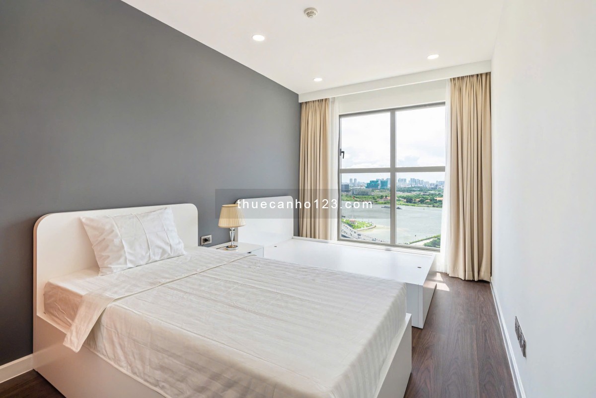 Cho Thuê 2 Phòng Sài Gòn Royal View sông triệu đô Quận 4