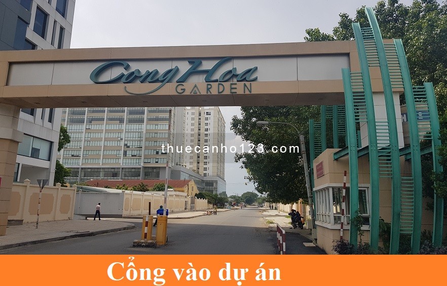 Cho thuê nhanh Cộng Hoà Garden quận Tân Bình. 75m2, 2pn2wc, đầy đủ nội thất giá chỉ 14tr/th (Ở liền)