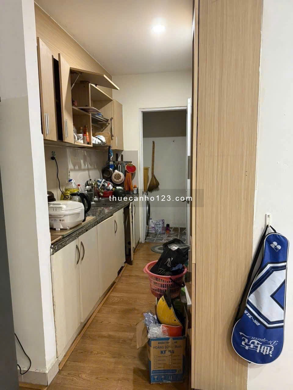 Cho thuê CC Khang Gia, Đường 45, P14 Gò Vấp: 57m2, 2PN, 2WC, nội thất đủ 7tr5