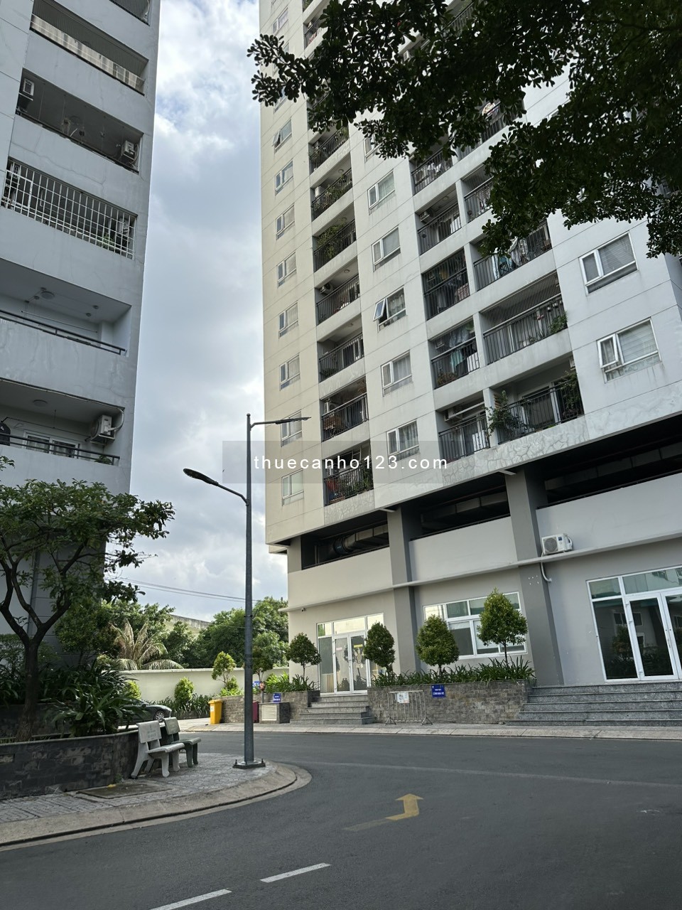 Căn góc 86.28 m2 Hiệp Thành Building Q12 - Giá : 7.3 tr/th