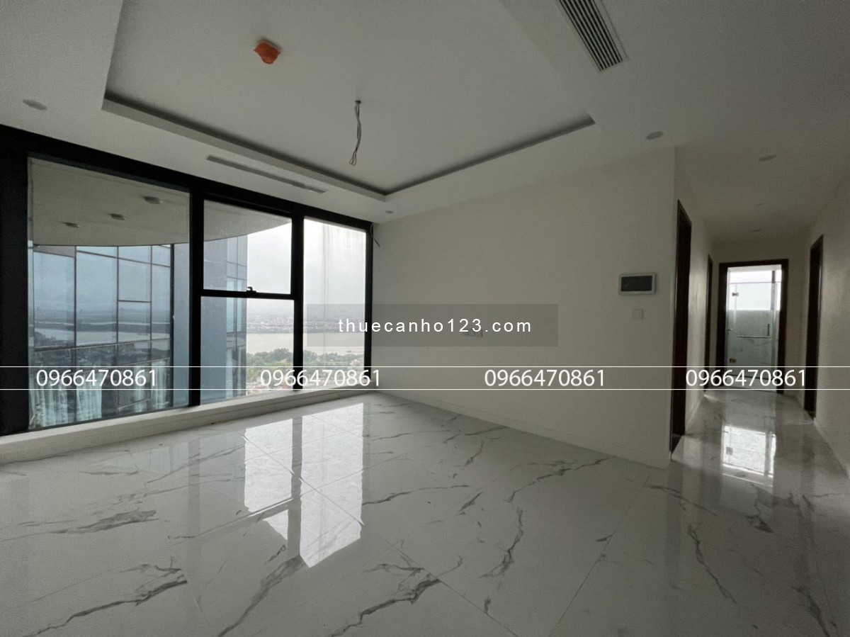 Cho thuê 3 ngủ - Sunshine City - 17tr/ tháng - 117m2 thông thủy - 0966470861