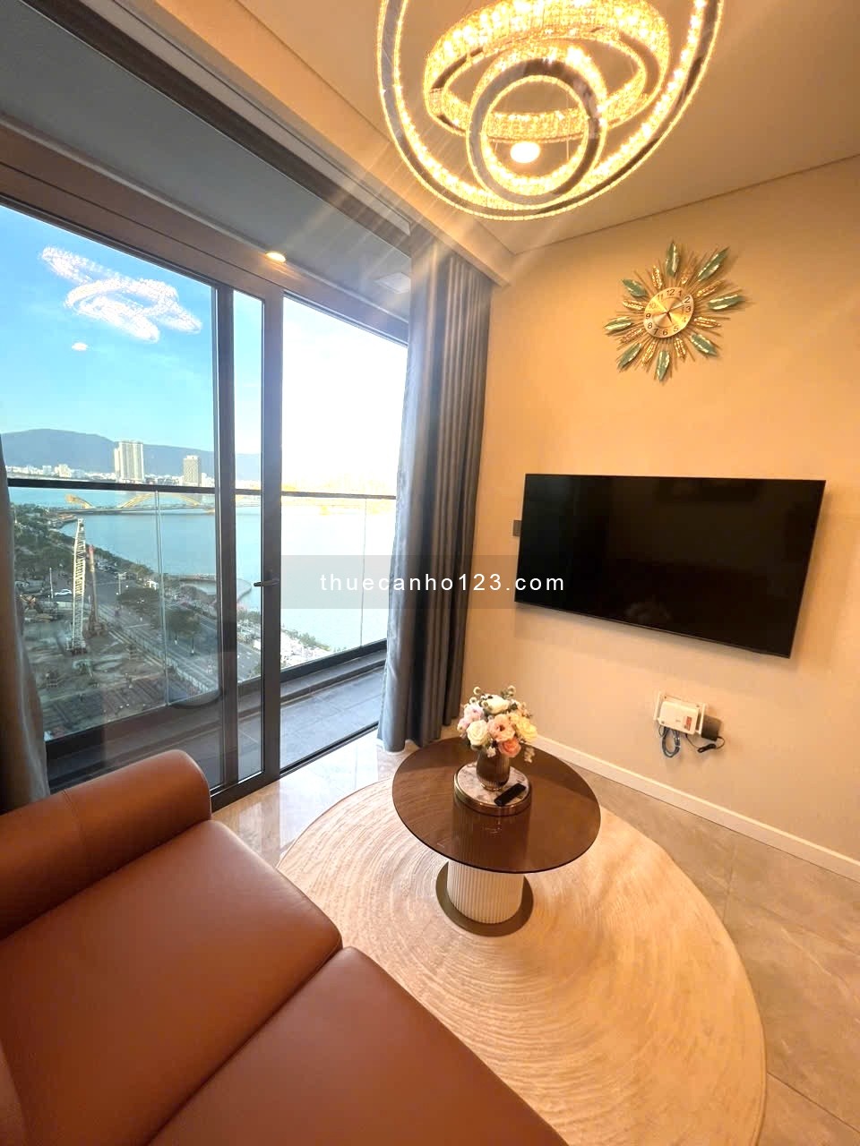 Cho thuê căn hộ cao cấp Filmore mới 100% View cầu Rồng, sông Hàn 1 &2 PN tầng cao