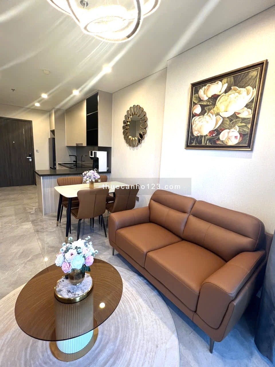 Cho thuê căn hộ cao cấp Filmore mới 100% View cầu Rồng, sông Hàn 1 &2 PN tầng cao