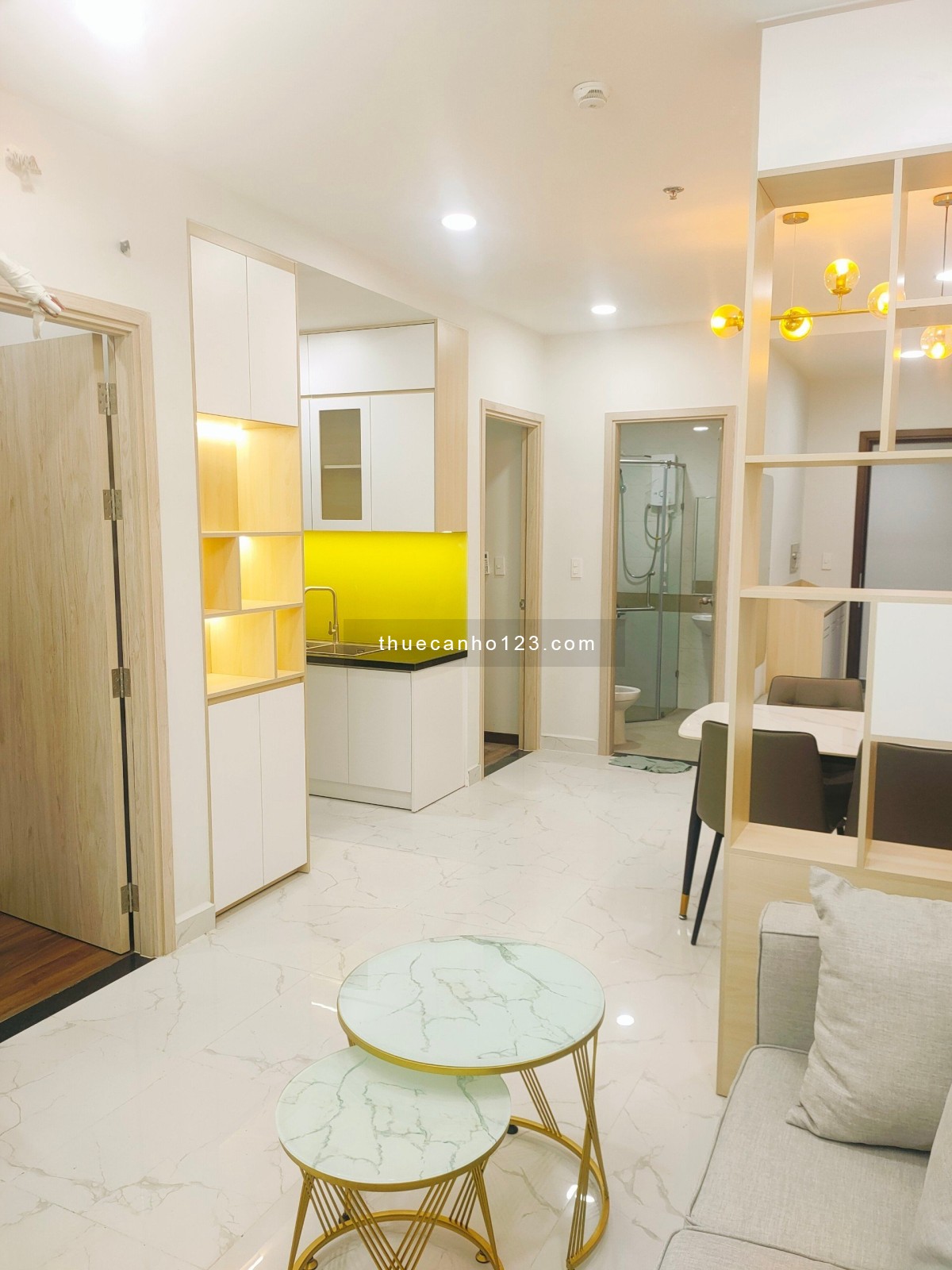Cho thuê Charm City Dĩ An 2PN2WC 70m2 Full Nội Thất giá 8 triệu/tháng