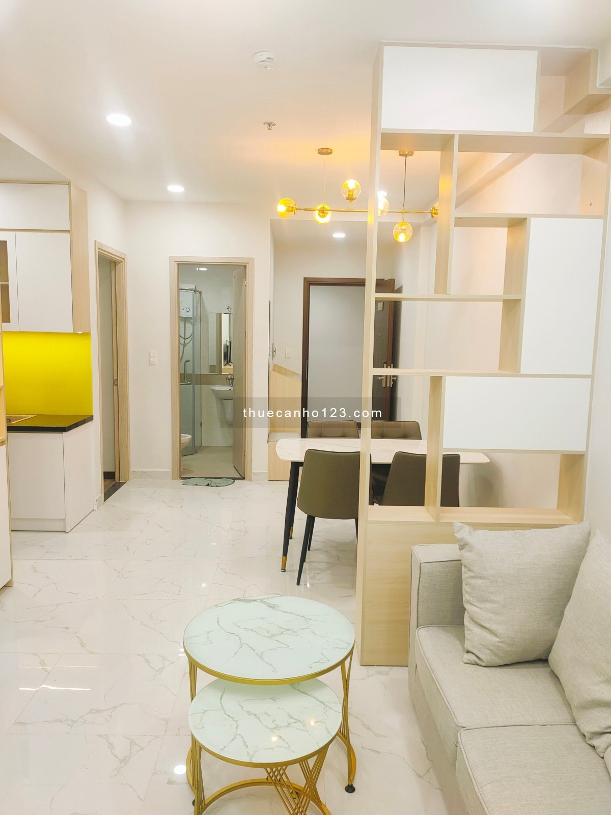 Cho thuê Charm City Dĩ An 2PN2WC 70m2 Full Nội Thất giá 8 triệu/tháng