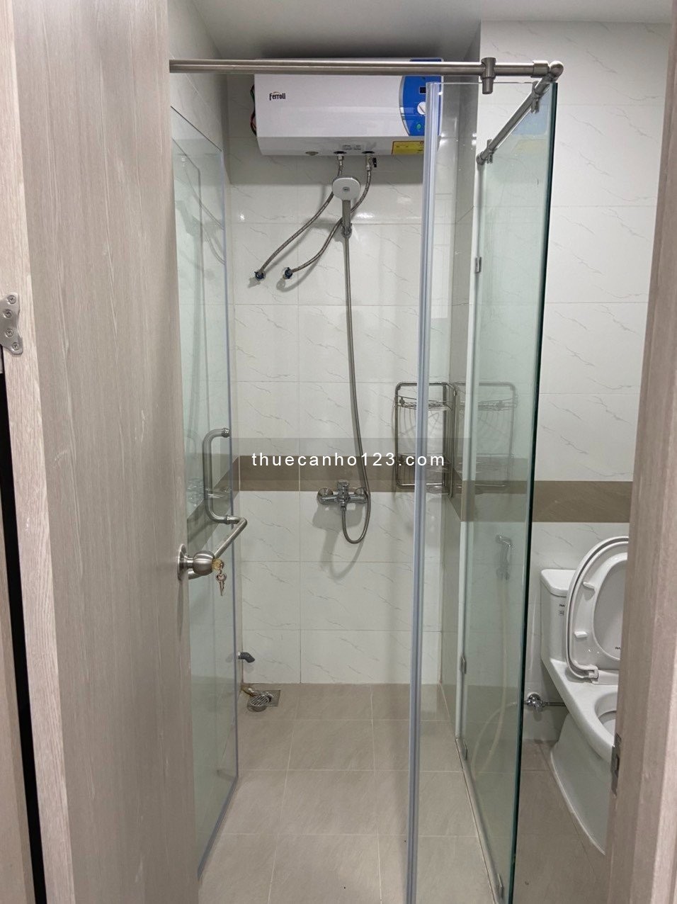Charm City cho thuê căn hộ 2PN1WC 55m2 Full nội thất giá 6,5tr/tháng