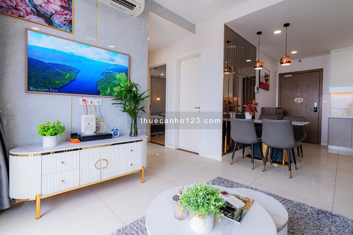 Cho Thuê Căn Hộ 2 phòng ngủ Millennium, Bến Vân Đồn Quận 4, nhà siêu đẹp