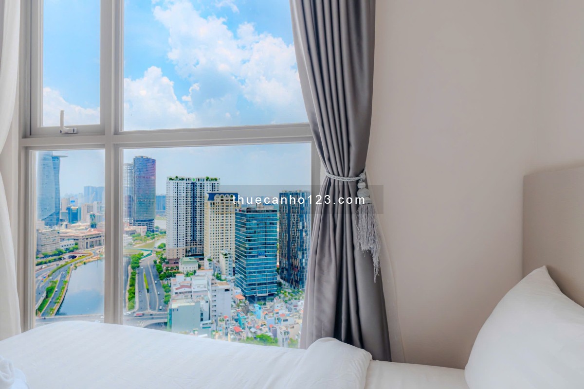 Cho Thuê Căn Hộ 2 phòng ngủ Millennium, Bến Vân Đồn Quận 4, nhà siêu đẹp