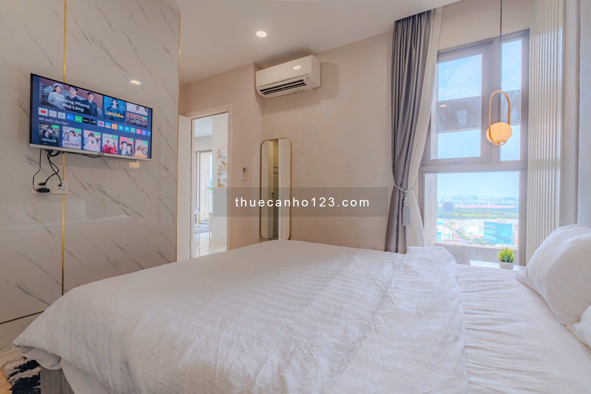 Cho Thuê Căn Hộ 2 phòng ngủ Millennium, Bến Vân Đồn Quận 4, nhà siêu đẹp
