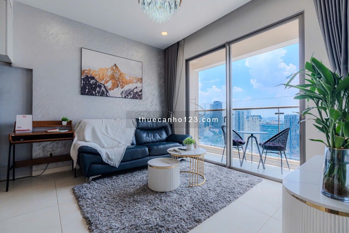 Cho Thuê Căn Hộ 2 phòng ngủ Millennium, Bến Vân Đồn Quận 4, nhà siêu đẹp