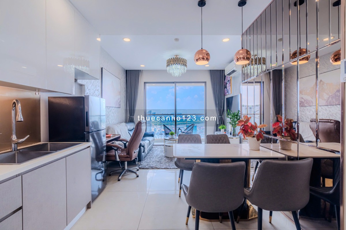 Cho Thuê Căn Hộ 2 phòng ngủ Millennium, Bến Vân Đồn Quận 4, nhà siêu đẹp