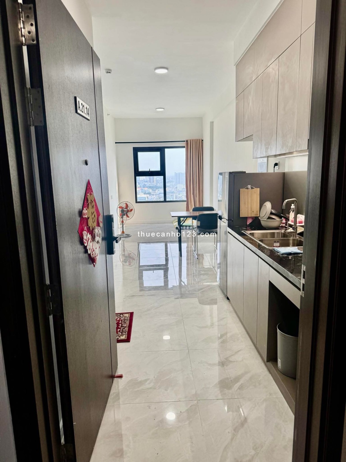 Cần cho thuê Studio căn chung cư The Privia Khang Điền full nội thất