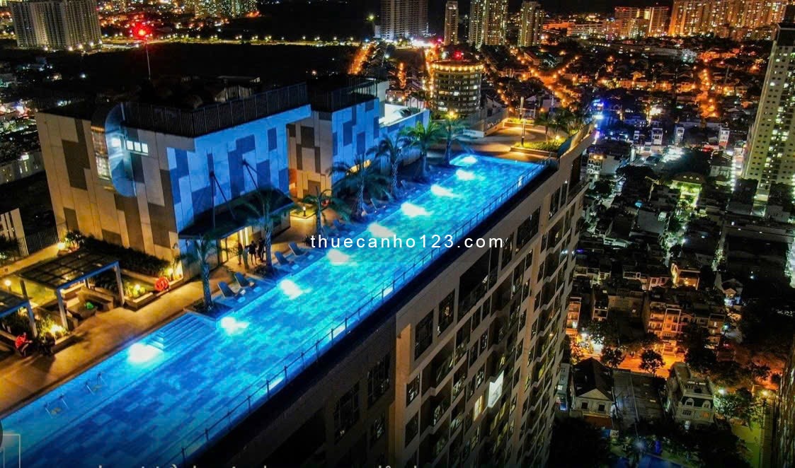 Căn hộ River Panorama - Cho thuê căn góc DT lớn 114m gồm 3PN 2WC, Full Nội thất, Giá 25 triệu/tháng!