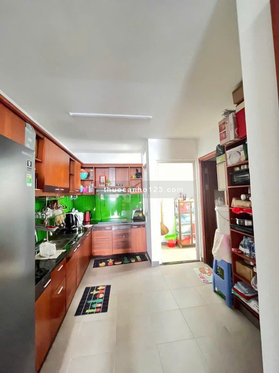 Cho thuê CC Hoàng Kim Thế Gia, Trương Phước Phan, BT: 94m2, 3pn, nội thất 10tr