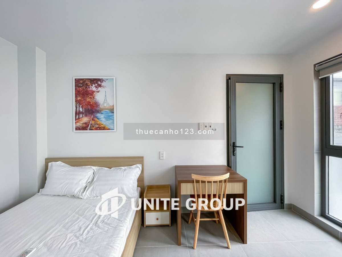 Cho thuê căn hộ mới tinh cửa sổ to thoáng sạch sẽ gần Bùi Viện - công viên 23/9 Q1