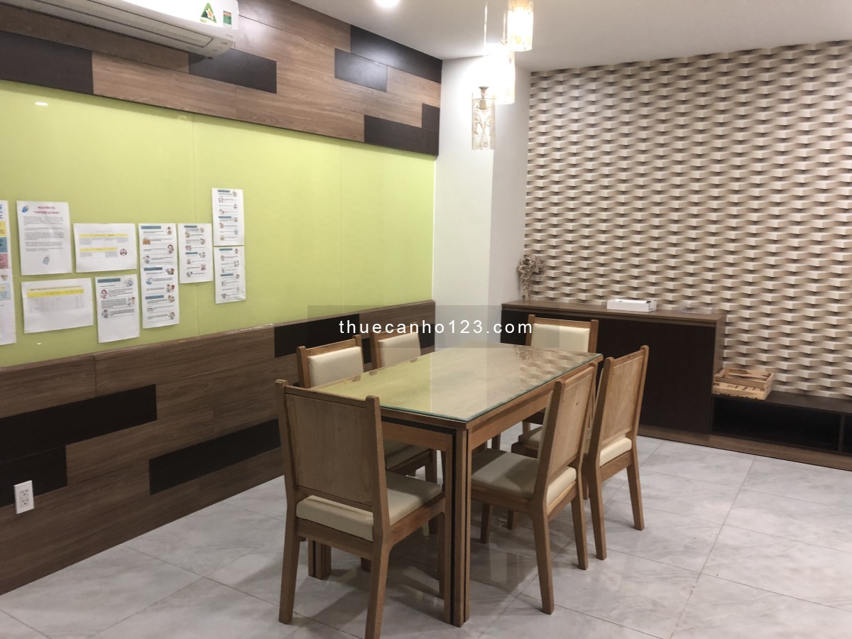THUÊ CĂN HỘ 3 Phòng Ngủ DT 120m2 Sunny Plaza full nội thất chỉ 18 Triệu Tel 0906.887.586 Quân