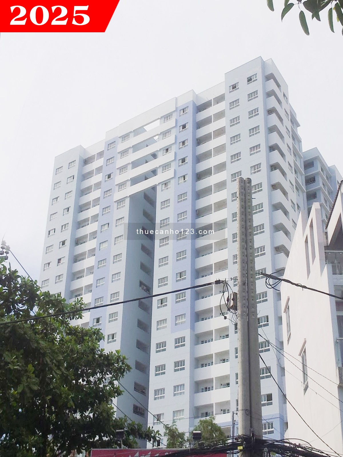 Cho thuê căn hộ Tân Hương Tower - Q. Tân Phú DT50m2, 1PN, 1WC Nội Thất Cơ Bản 6 tr/th 0902855182