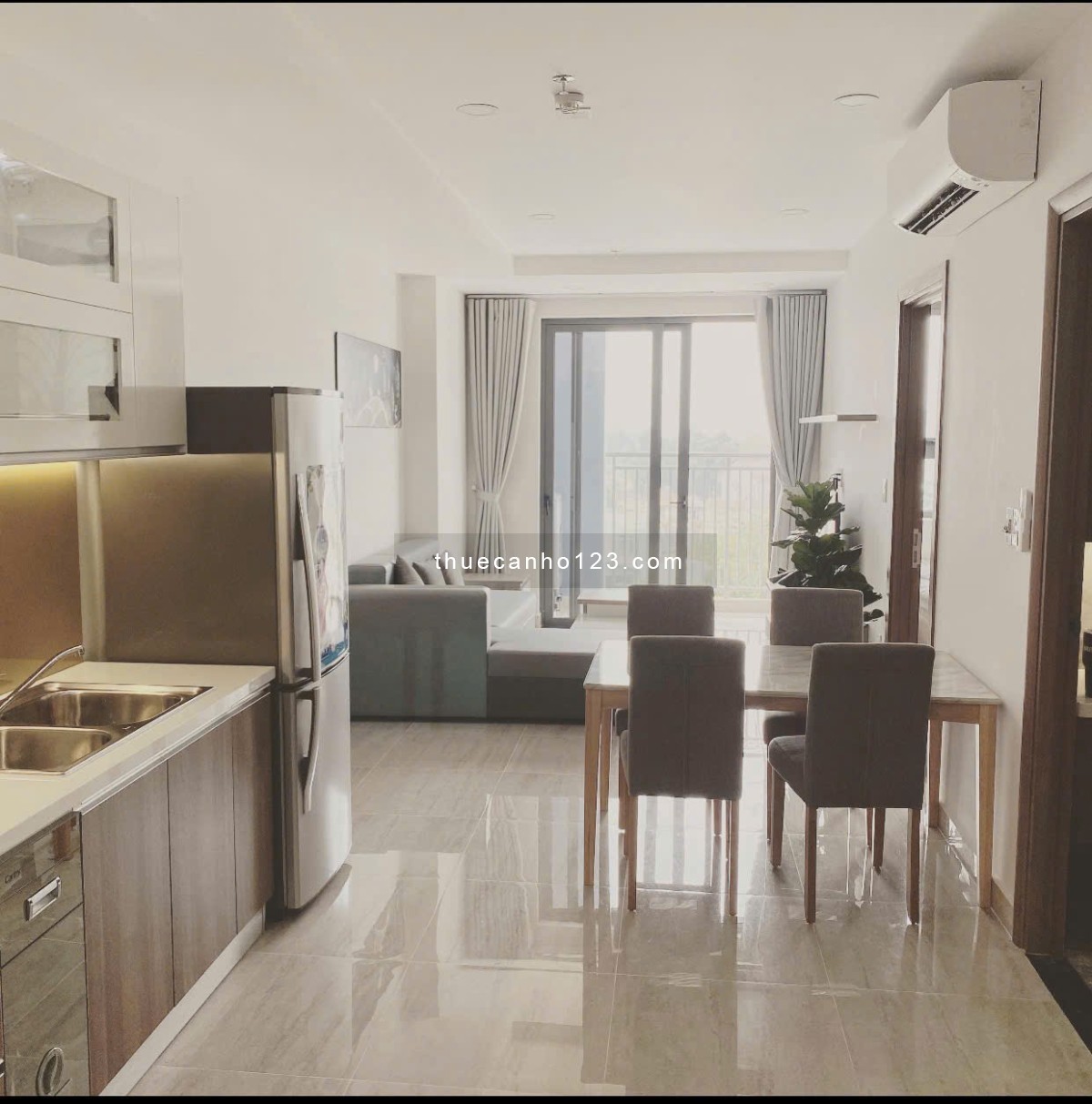 Cho thuê căn hộ cao cấp Biconsi Tower - Full nội thất view đẹp chỉ 14 triệu/ tháng