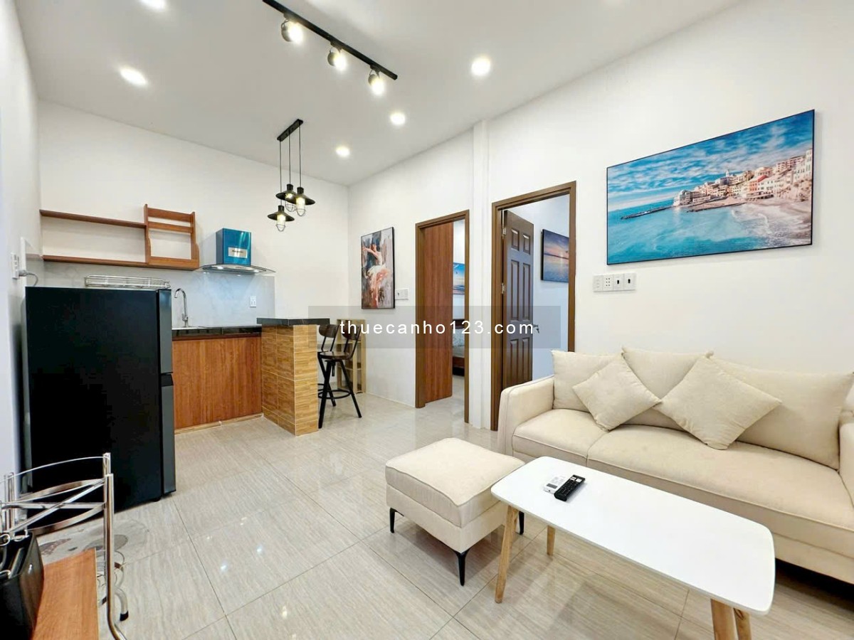 ️️Cho thuê căn hộ 2pn bancol full nội thất, máy giặt riêng rộng 60m2 ngay đối diện UBND Q.Tân Phú