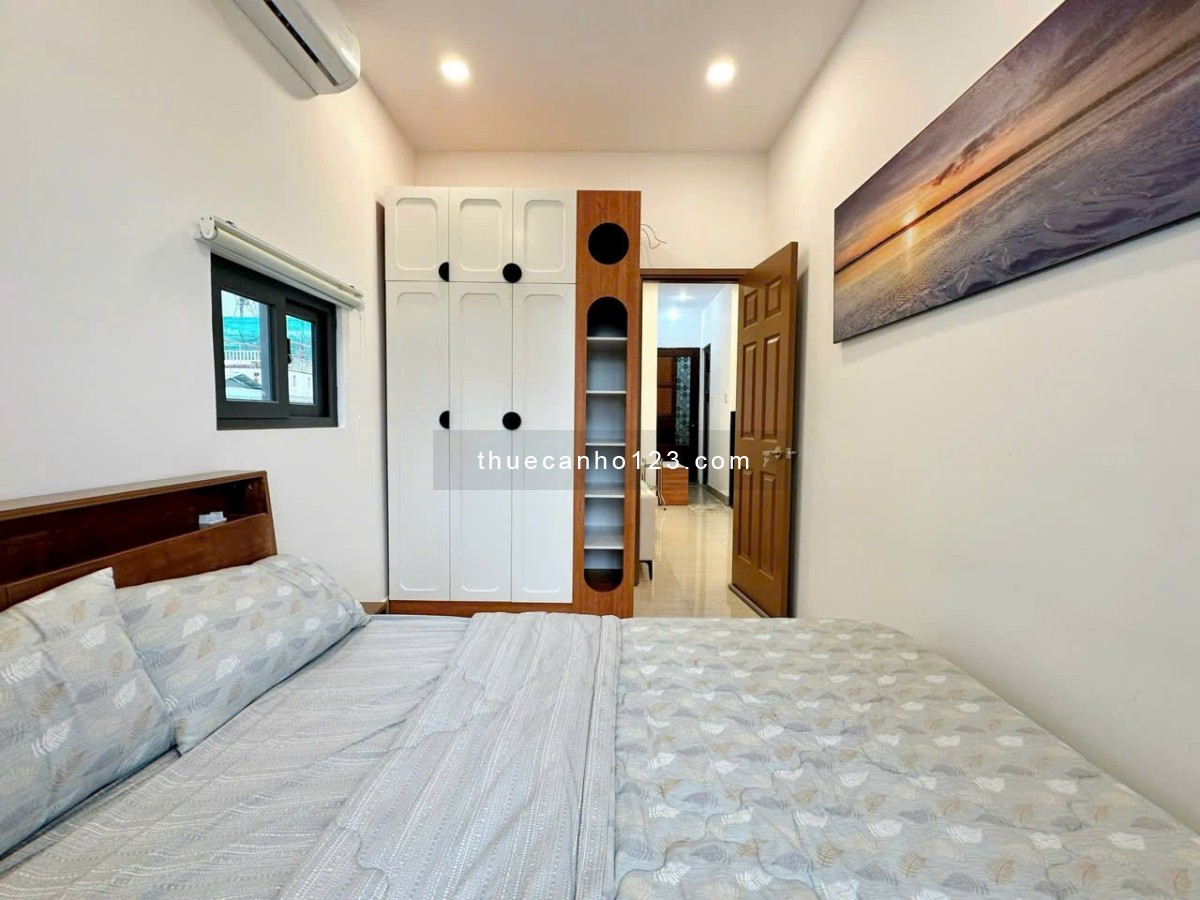 ️️Cho thuê căn hộ 2pn bancol full nội thất, máy giặt riêng rộng 60m2 ngay đối diện UBND Q.Tân Phú