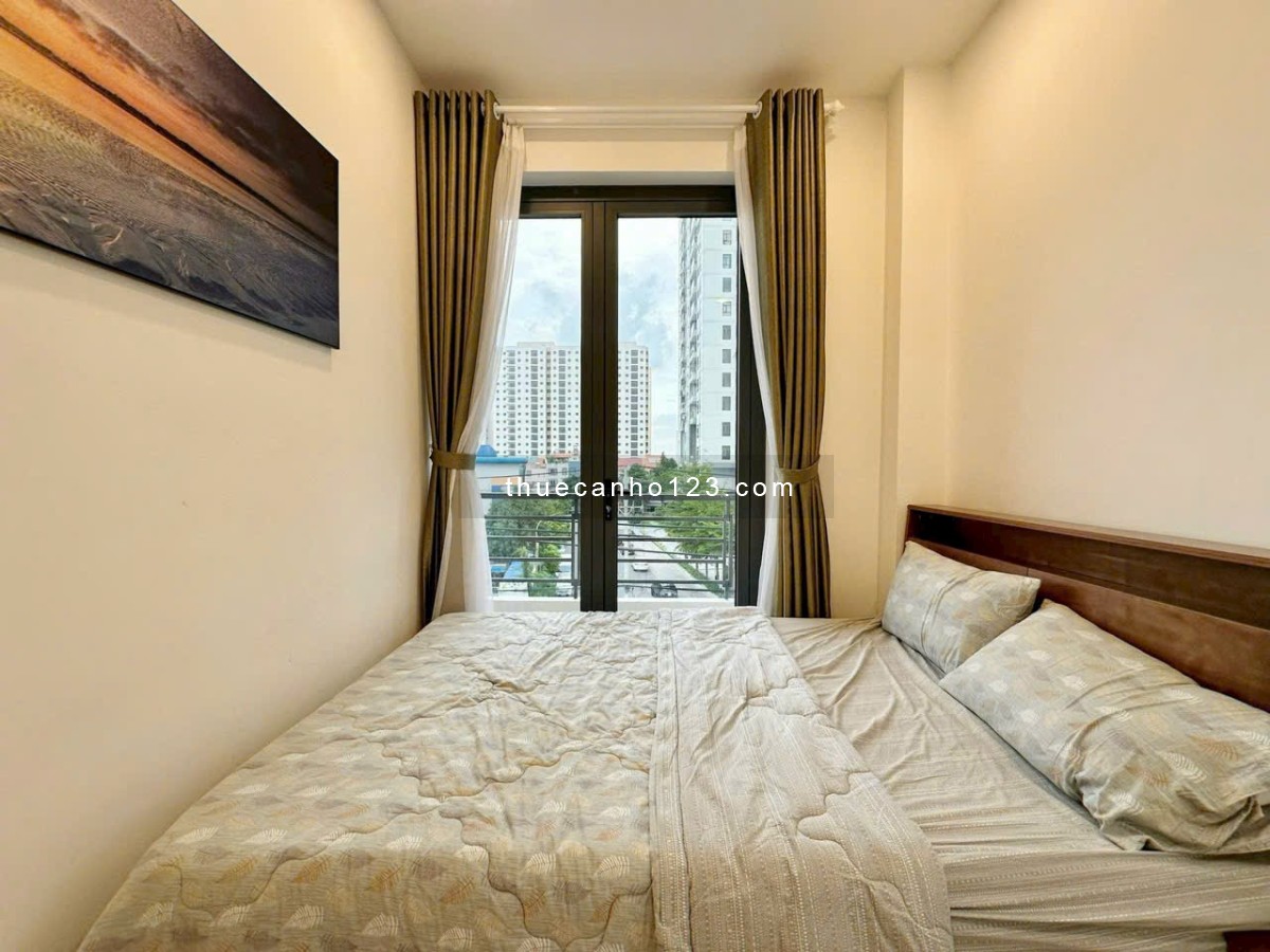 ️️Cho thuê căn hộ 2pn bancol full nội thất, máy giặt riêng rộng 60m2 ngay đối diện UBND Q.Tân Phú