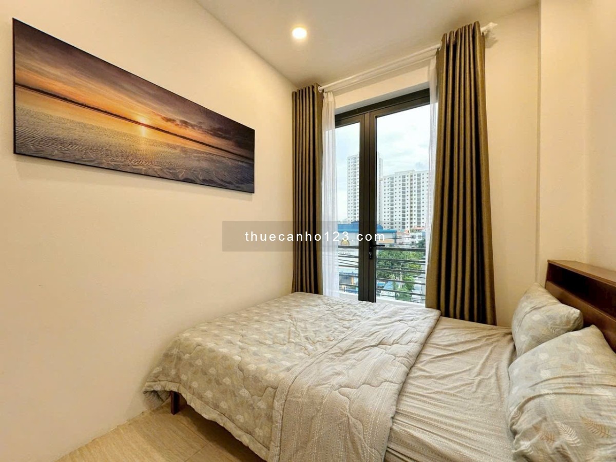 ️️Cho thuê căn hộ 2pn bancol full nội thất, máy giặt riêng rộng 60m2 ngay đối diện UBND Q.Tân Phú