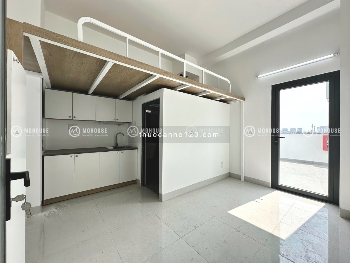 Khai trương căn hộ duplex - Studio new % gần đại học Công Thương, Aeon Tân Phú
