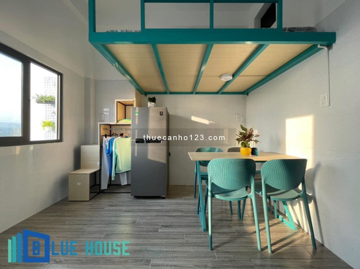 Phòng trọ bacol - Cửa sổ trời gác lớn Bàu Cát 2 - Trương Công Định trống sẵn