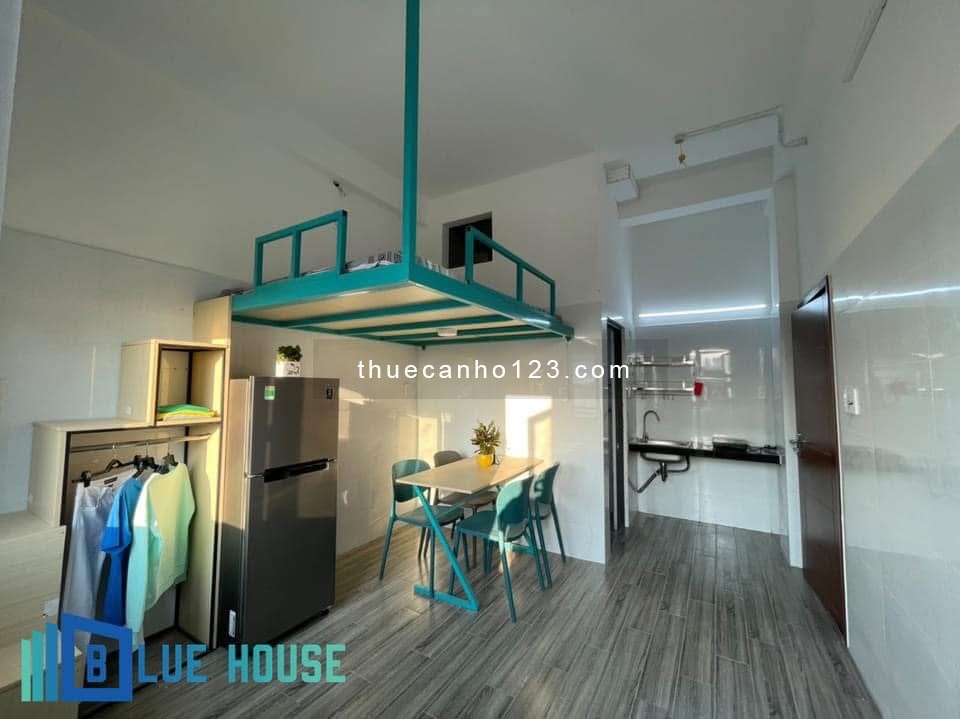 Phòng trọ bacol - Cửa sổ trời gác lớn Bàu Cát 2 - Trương Công Định trống sẵn