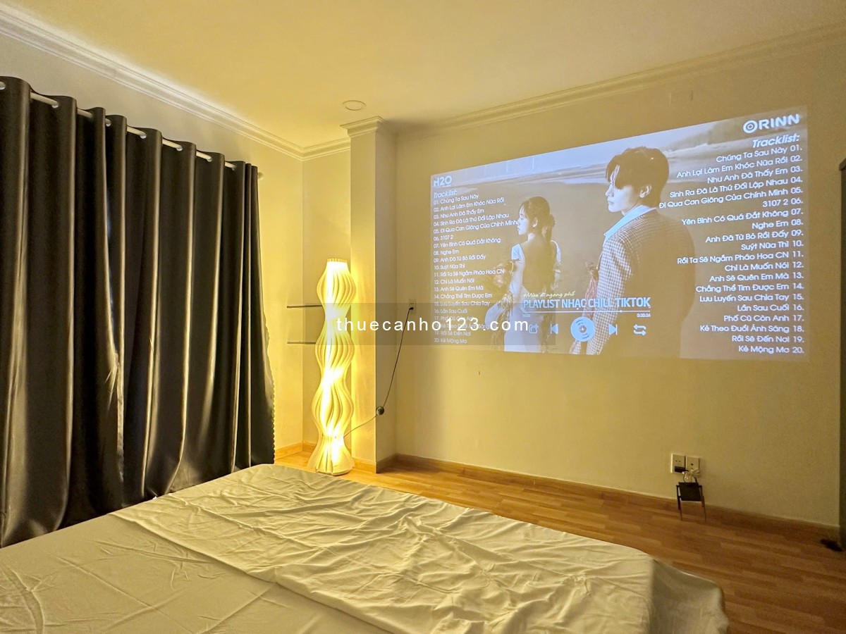 Cho Thuê Căn Hộ 1 PN Máy Chiếu - Gần Cầu Calmetee - Chợ Bến Thành - Phố Đi Bộ - Bùi Viện - ĐH SG