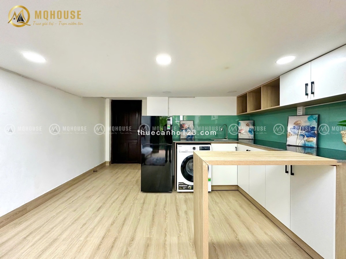 Căn hộ 2PN duplex ban công full nội thất gần Galaxy Cinema