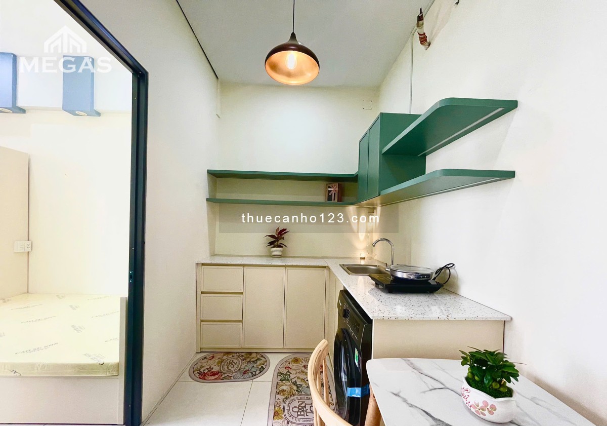 Căn Hộ Dịch Vụ 2 Phong Ngủ mới xây 100% - Nội thất mới hoàn toàn - Ban công siêu thoáng - Hòa Bình