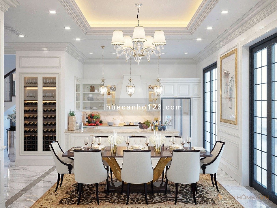 Chủ nhà cho thuê căn hộ CC cao cấp PN Techcons, dt: 140m2, 3PN, giá: 18 triệu