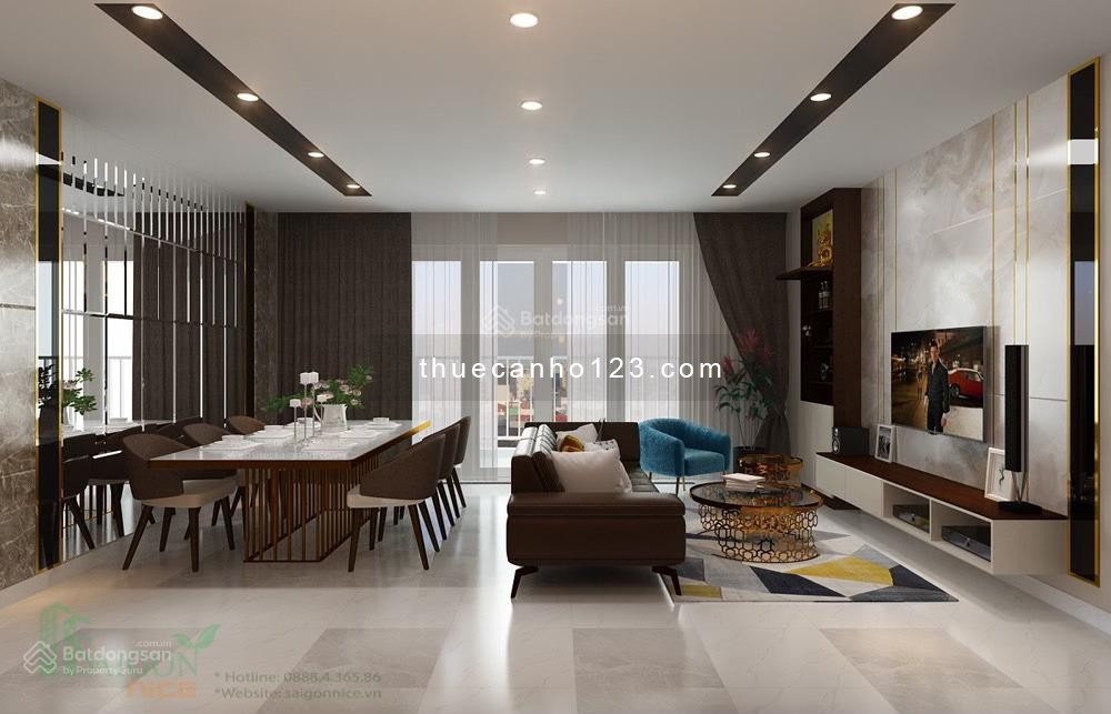 Chủ nhà cần cho thuê căn hộ cao cấp Carillon 5, dt: 75m2, 2PN, NTCC, giá: 10 triệu