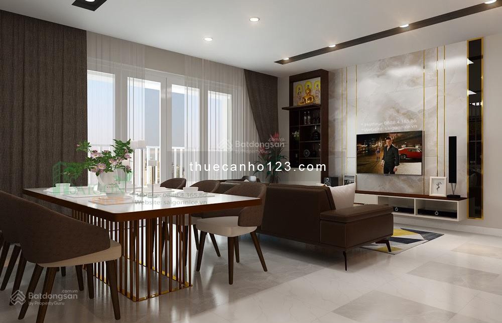 Chủ nhà cần cho thuê căn hộ cao cấp Carillon 5, dt: 75m2, 2PN, NTCC, giá: 10 triệu