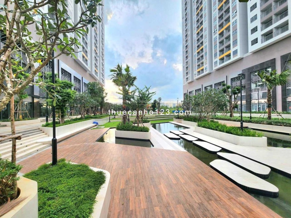 Cho thuê căn hộ Q7 Riverside Đào Trí 53,2m2. Có máy lạnh, Rèm, Máy nước nóng, bếp, hút mùi 8,5tr/th