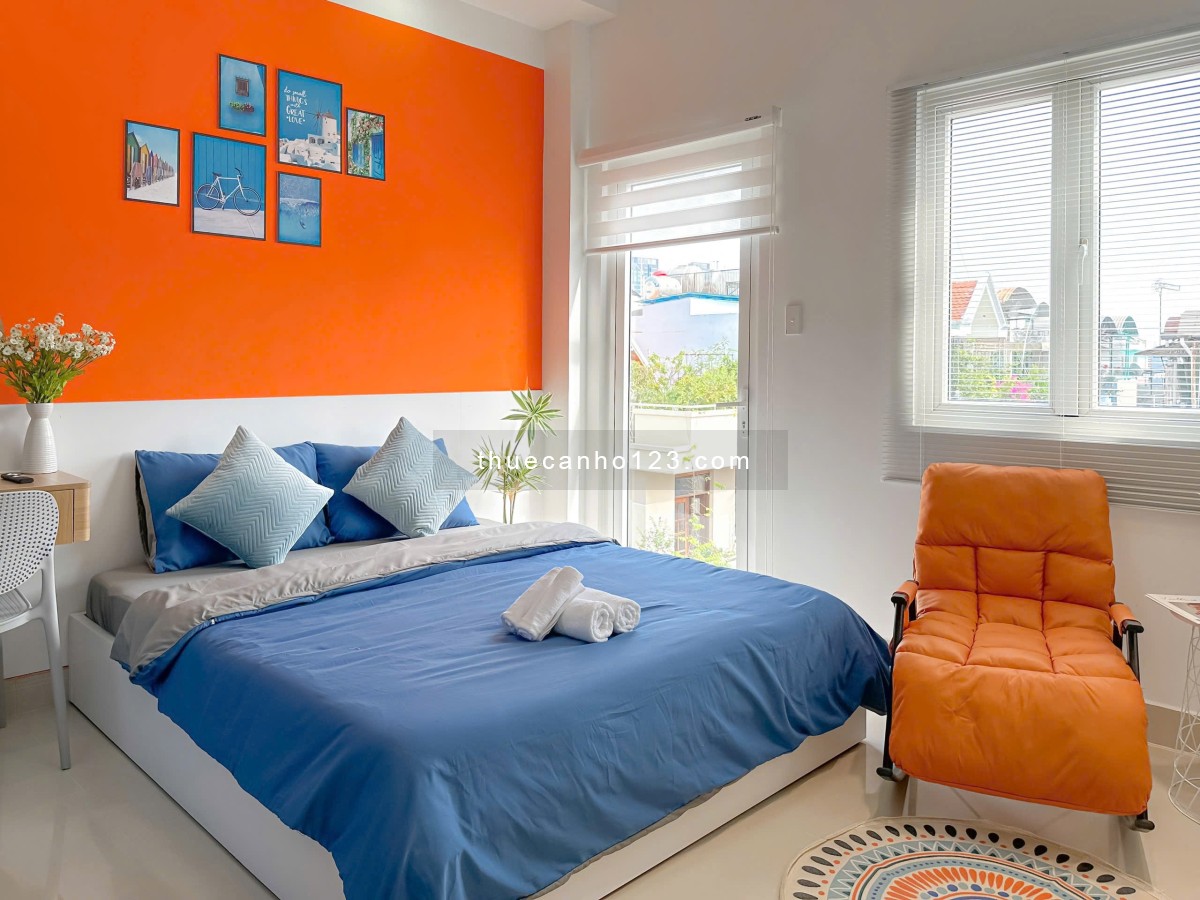 Căn hộ studio full nội thất – Ban công rộng - Quận 8 (Dương Bá Trạc)