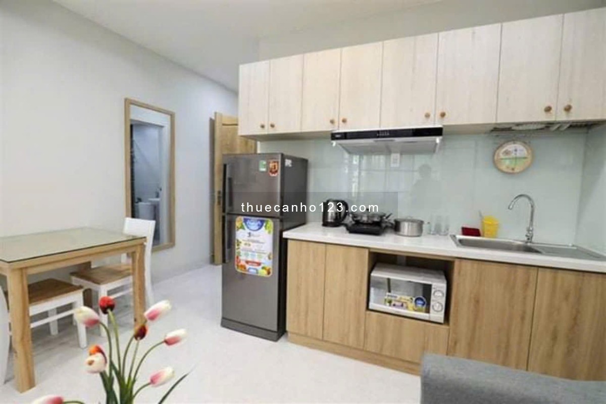 Căn Hộ 1 Phòng Ngủ Full Nội Thất Ngay Lê Văn Sỹ Quận 3, Chỉ tính Điện Nước