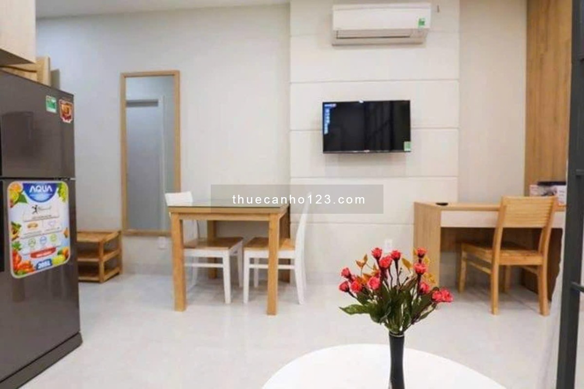 Căn Hộ 1 Phòng Ngủ Full Nội Thất Ngay Lê Văn Sỹ Quận 3, Chỉ tính Điện Nước