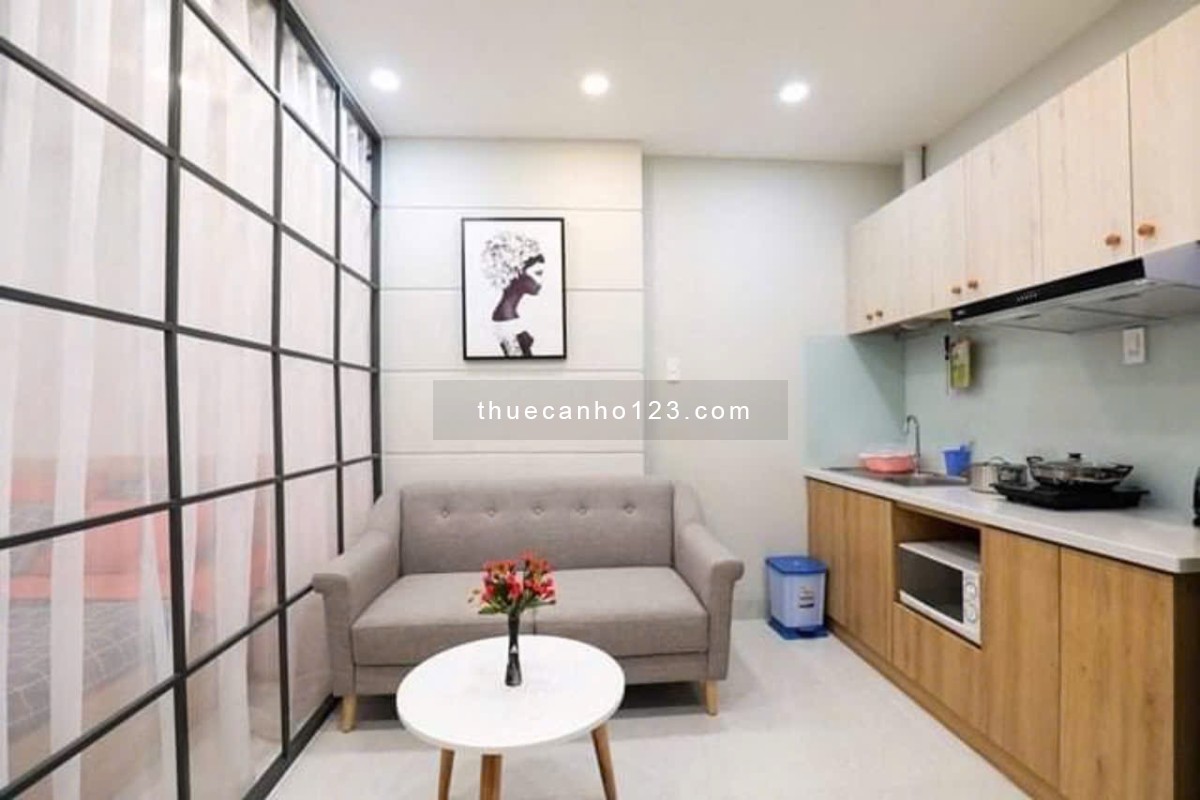 Căn Hộ 1 Phòng Ngủ Full Nội Thất Ngay Lê Văn Sỹ Quận 3, Chỉ tính Điện Nước