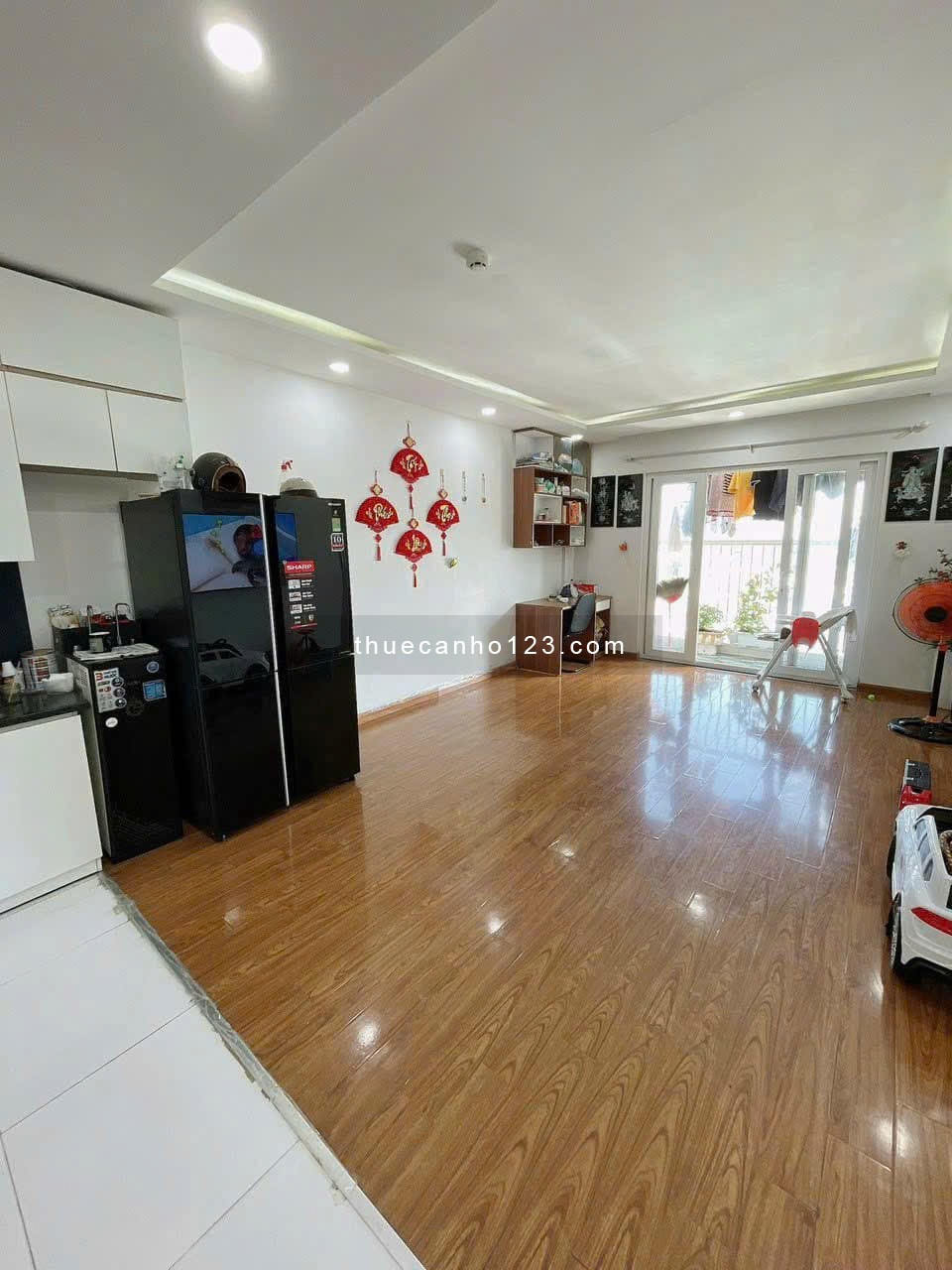 Cho thuê CC Splendor, Nguyễn Oanh, GV: 12tr/th, 3p ngủ, 2wc có nt lầu 5