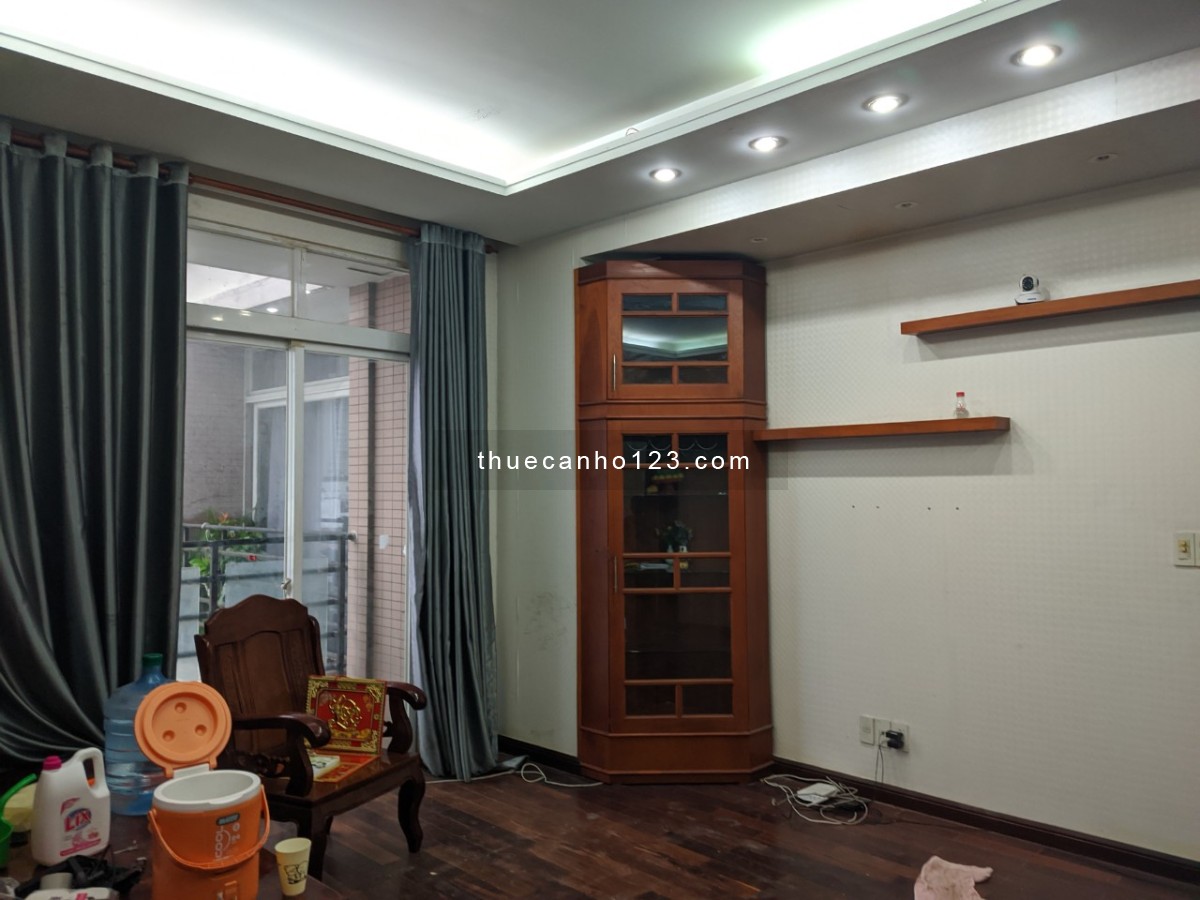 C/c Sacomreal Hòa Bình, Tân Phú: 90m2, 3 p ngủ, 2wc, Nt, 9.5tr/th