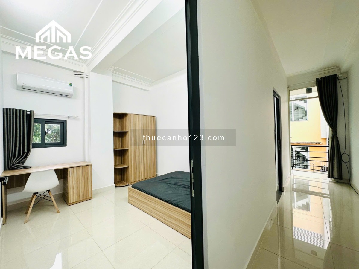 Căn Hộ Mới 2 Phòng Ngủ - Ban công Full Nội Thất, Máy giặt riêng - Ngay Cộng Hoà - CV Hoàng Văn Thụ