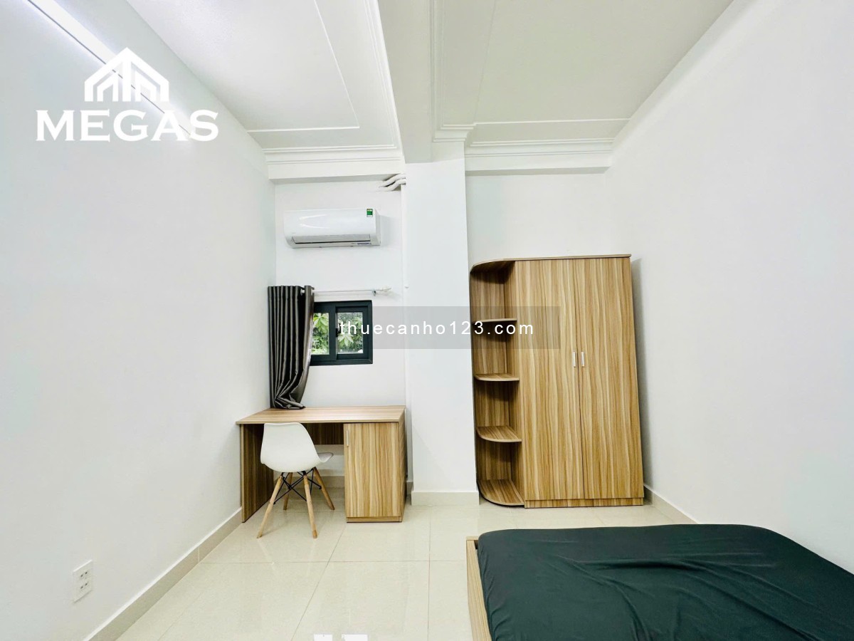 Căn Hộ Mới 2 Phòng Ngủ - Ban công Full Nội Thất, Máy giặt riêng - Ngay Cộng Hoà - CV Hoàng Văn Thụ