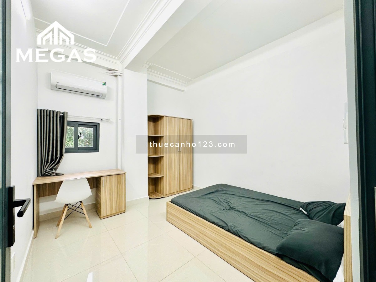 Căn Hộ Mới 2 Phòng Ngủ - Ban công Full Nội Thất, Máy giặt riêng - Ngay Cộng Hoà - CV Hoàng Văn Thụ