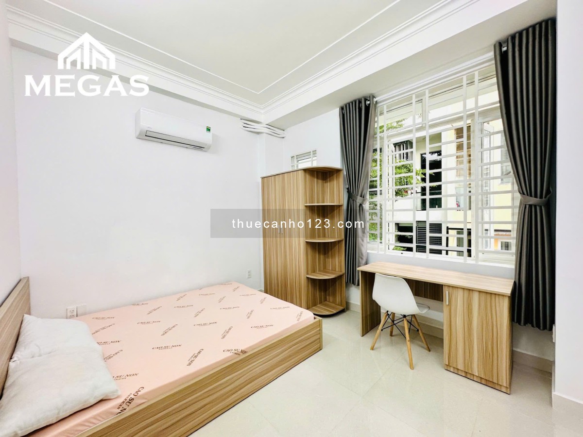 Căn Hộ Mới 2 Phòng Ngủ - Ban công Full Nội Thất, Máy giặt riêng - Ngay Cộng Hoà - CV Hoàng Văn Thụ