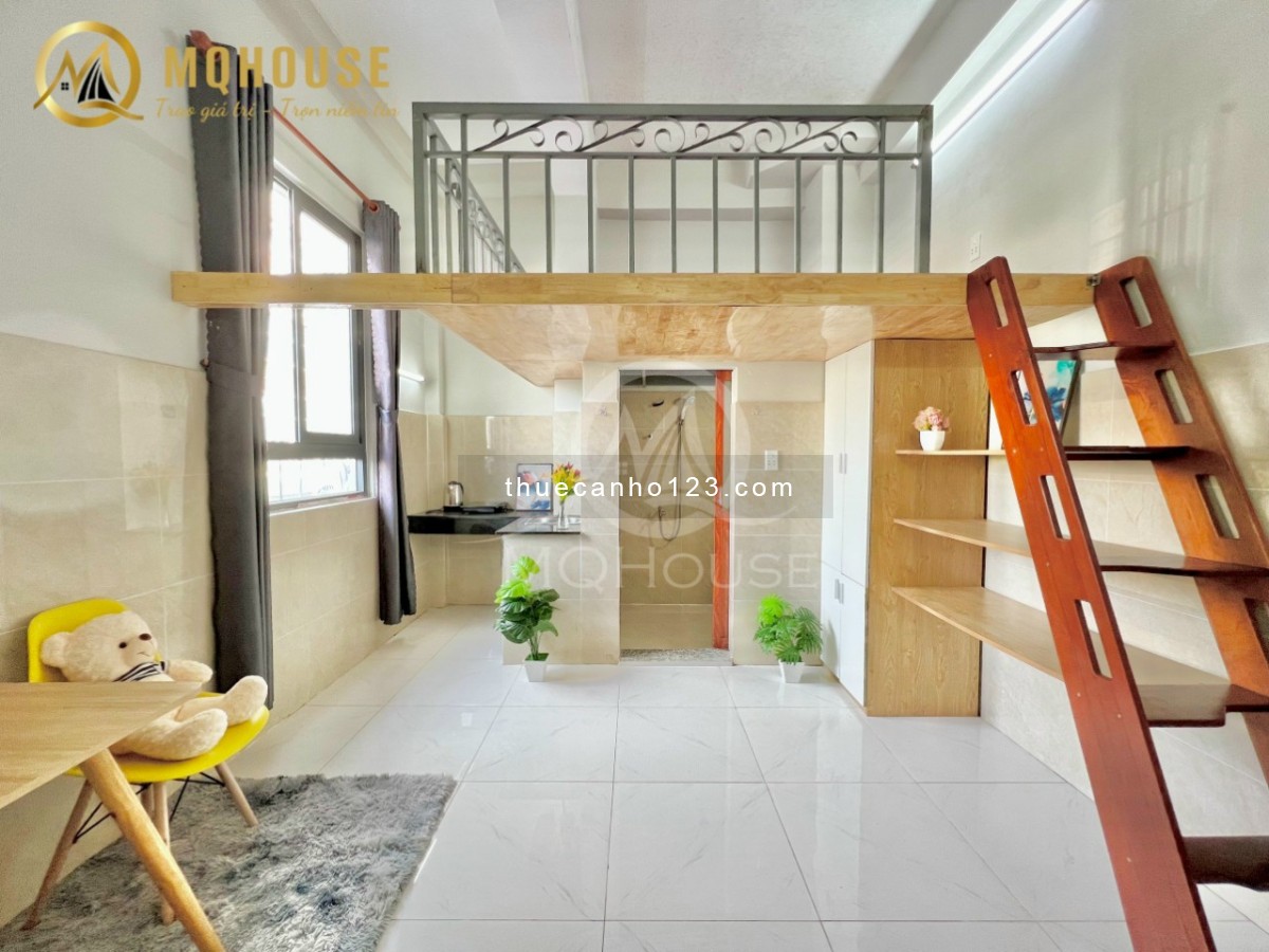 Trống sẵn ngay Lữ Gia - Gác cao 1m7 - Cửa sổ thoáng - Bếp tách riêng