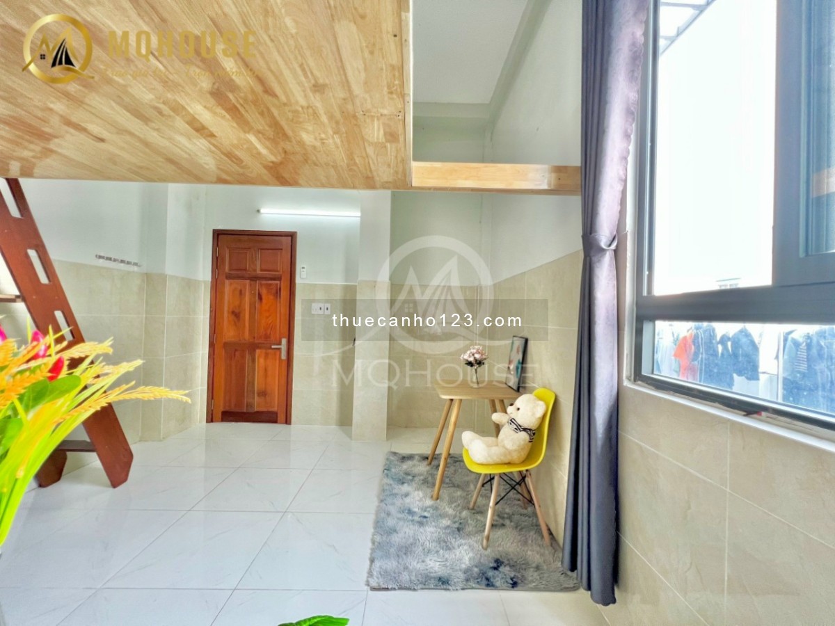 Trống sẵn ngay Lữ Gia - Gác cao 1m7 - Cửa sổ thoáng - Bếp tách riêng