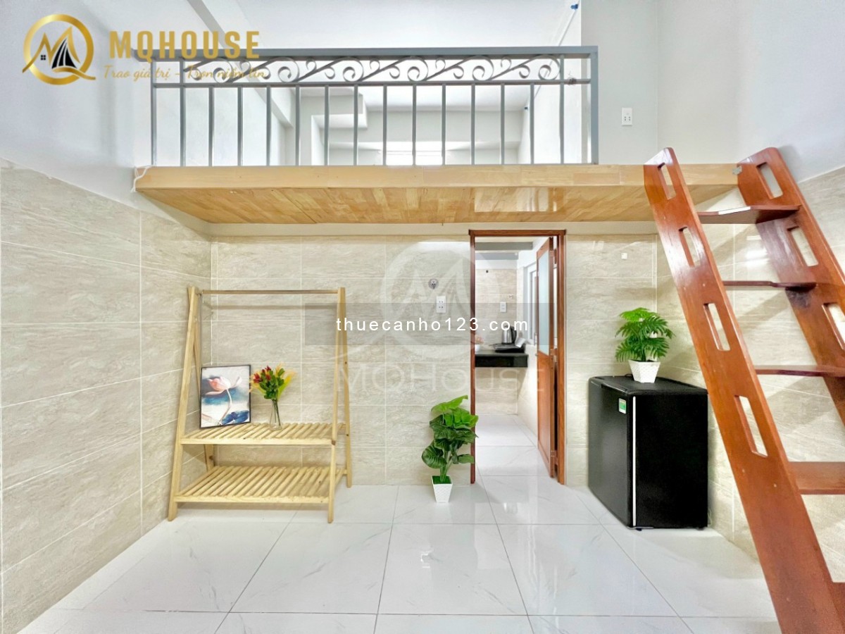 Trống sẵn ngay Lữ Gia - Gác cao 1m7 - Cửa sổ thoáng - Bếp tách riêng