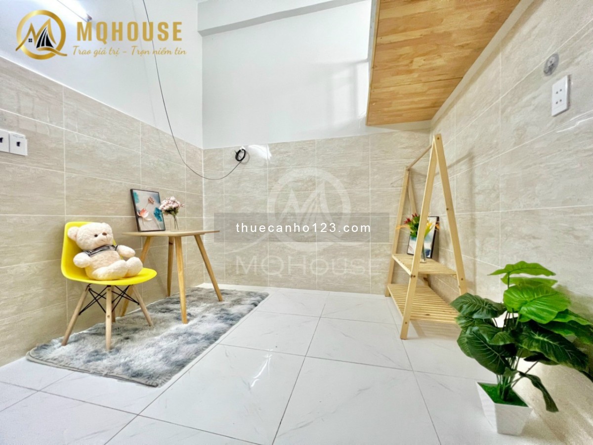 Trống sẵn ngay Lữ Gia - Gác cao 1m7 - Cửa sổ thoáng - Bếp tách riêng